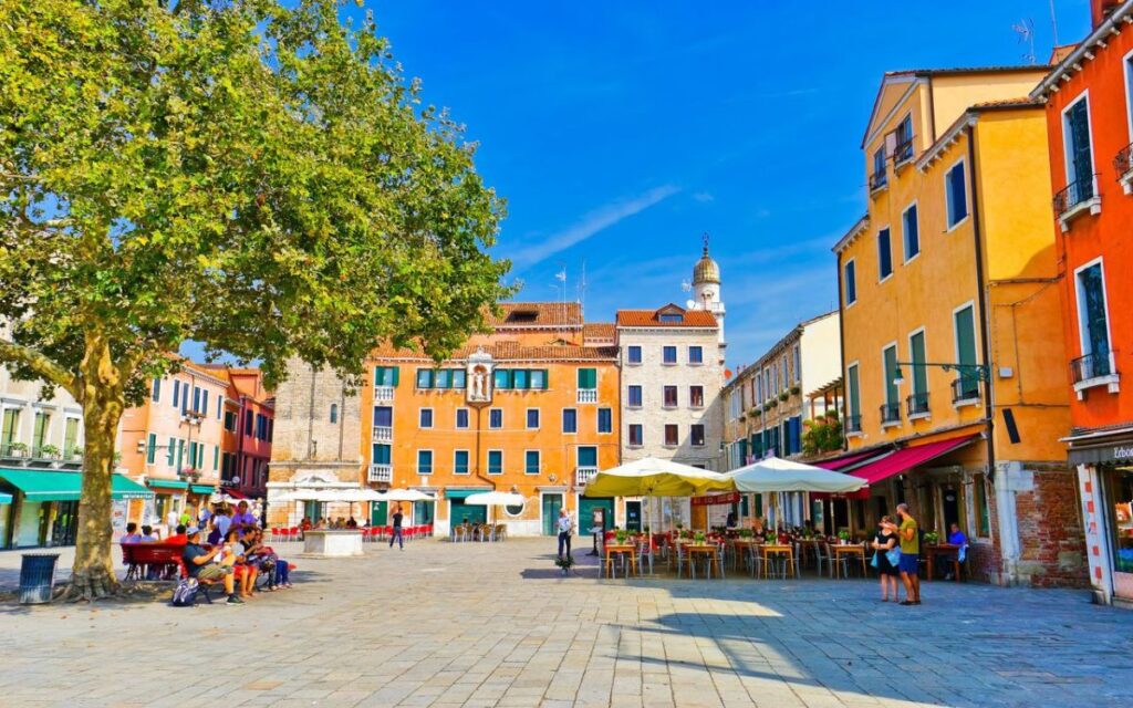 Benátky dovolená - Campo Santa Margherita