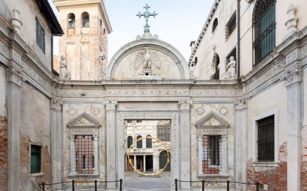 Benátky mosty - okolí Ponte degli Scalzi - Scuola Grande di San Giovanni Evangelista