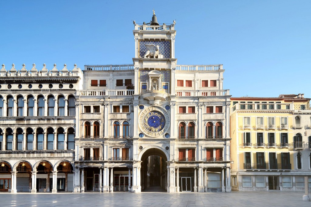 Torre dell'Orologio - Hodinová věž Benátky