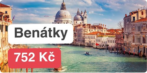 Prodloužený víkend Benátky - letenky