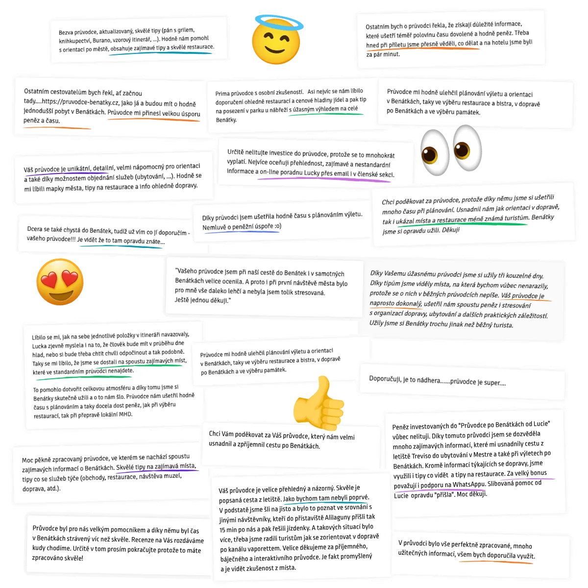 Recenze online průvodce po Benátkách od spokojených cestovatelů