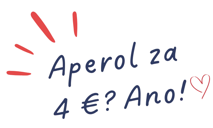 Aperol za 4 €? Ano!