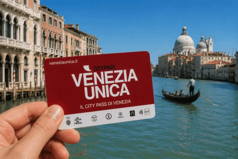 Venezia Unica City Pass pro dopravu a služby v Benátkách Venezia Unica City Pass pro dopravu a služby v Benátkách